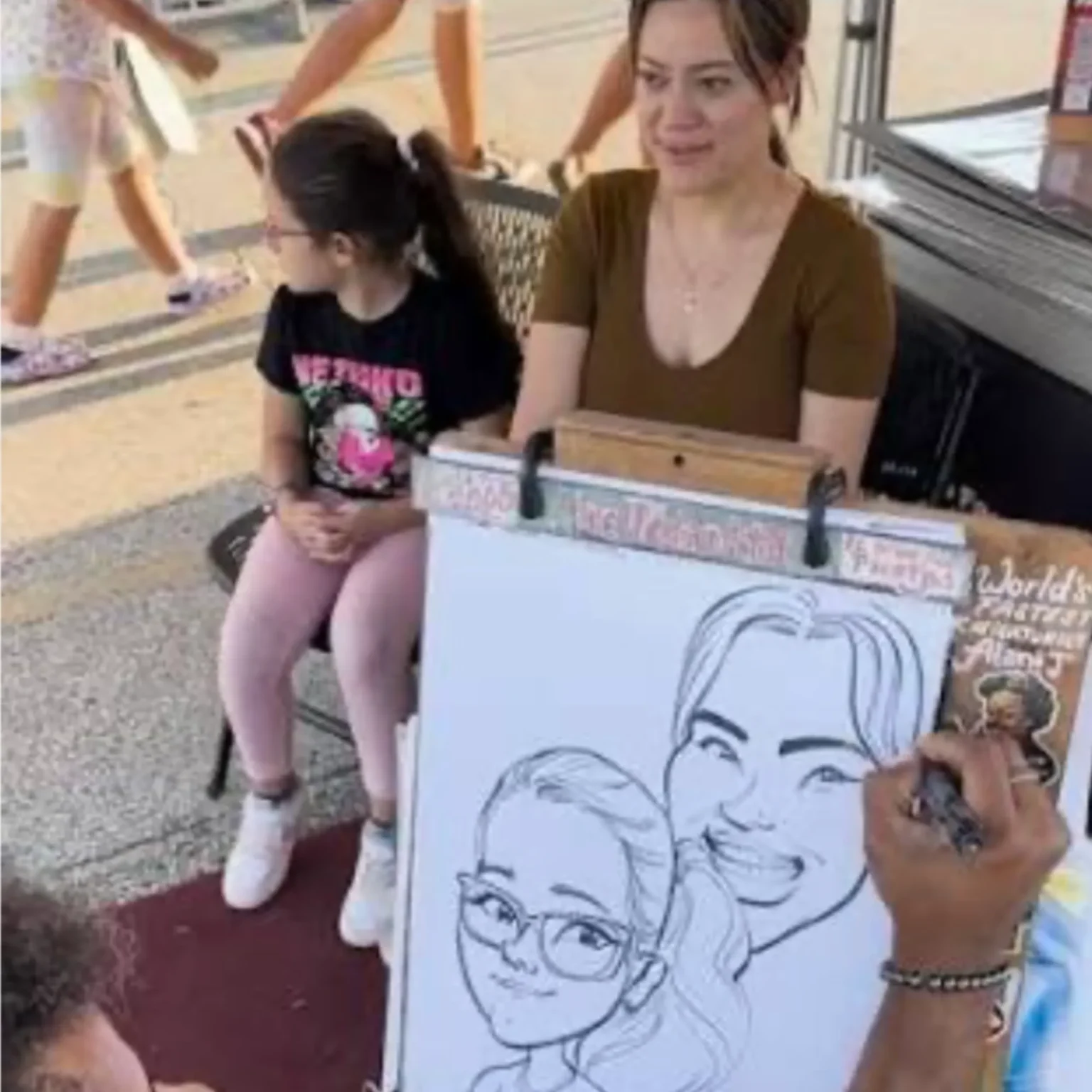 cotton-candy-clowns-caricature-artist-004