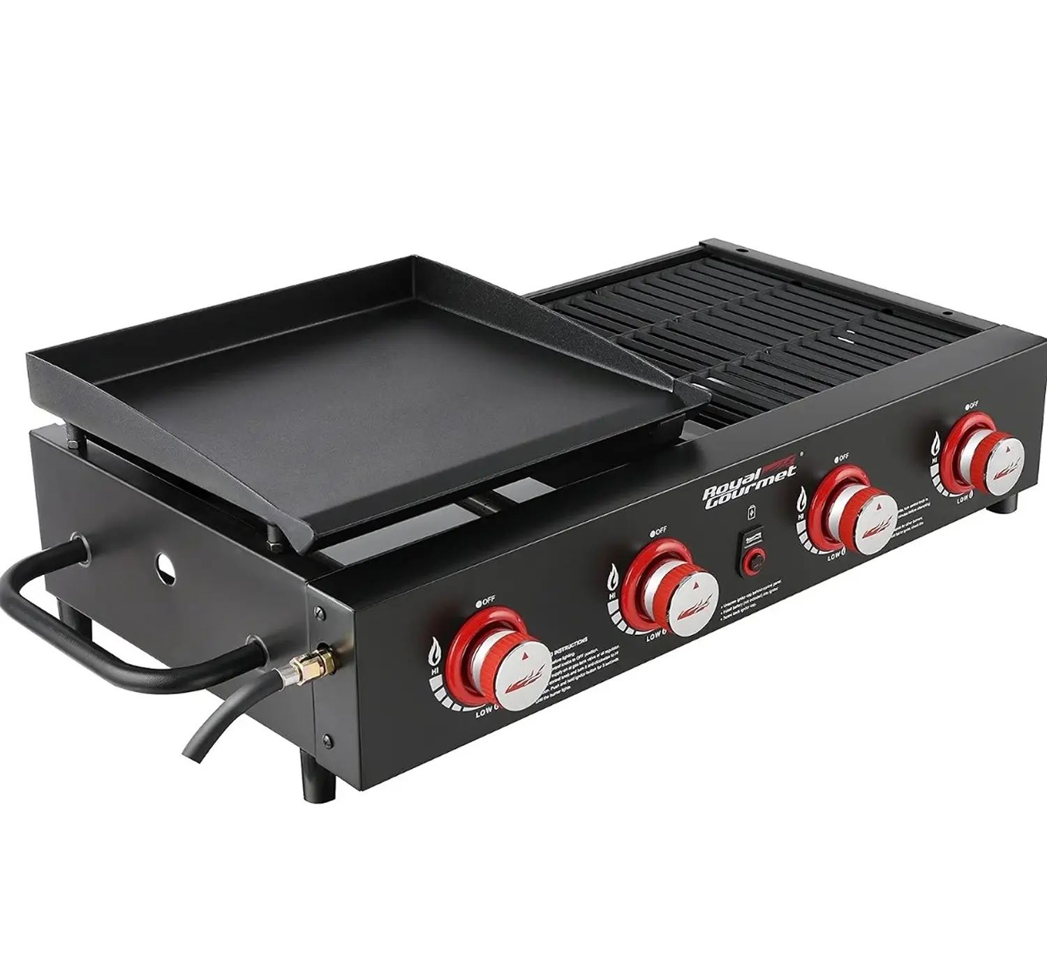 cotton-candy-clowns-4-burner-propane-gas-grill-griddle-001