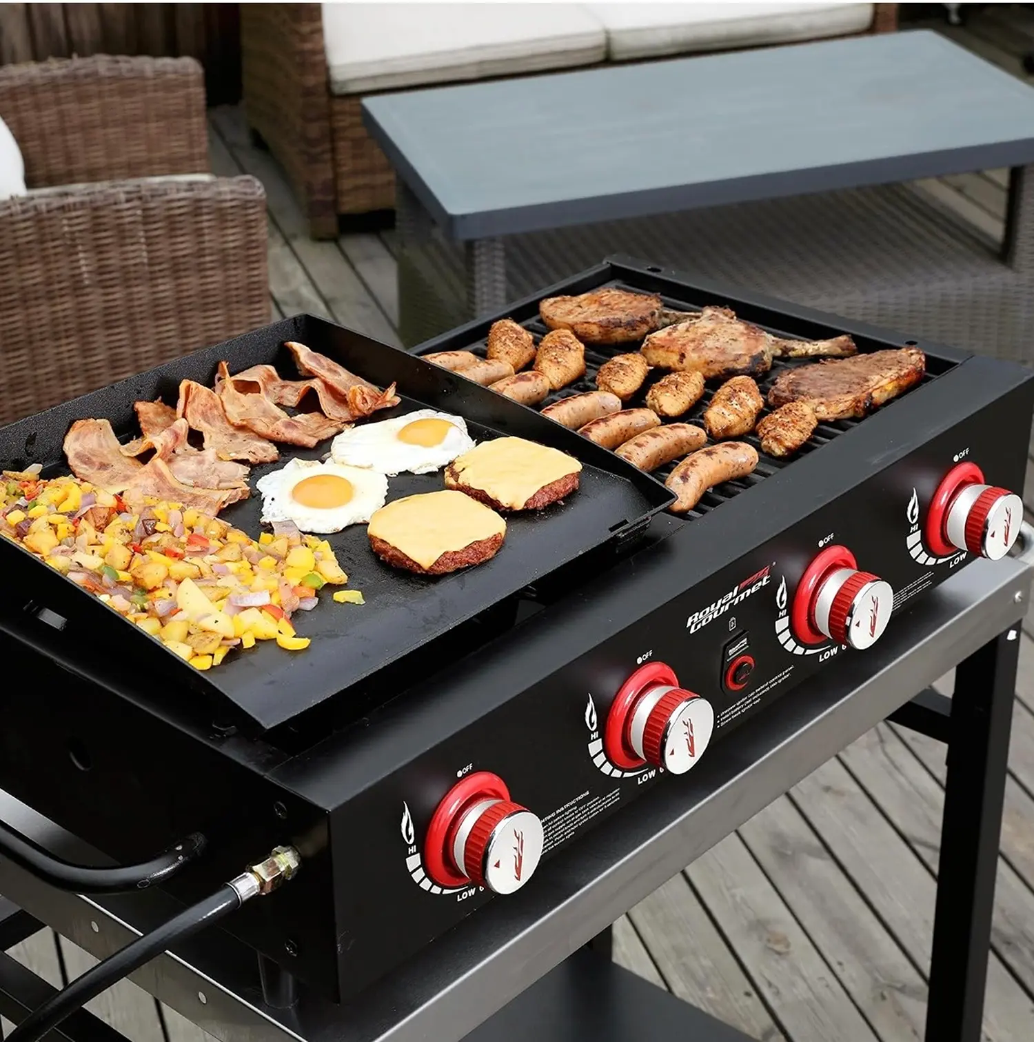 cotton-candy-clowns-4-burner-propane-gas-grill-griddle-002